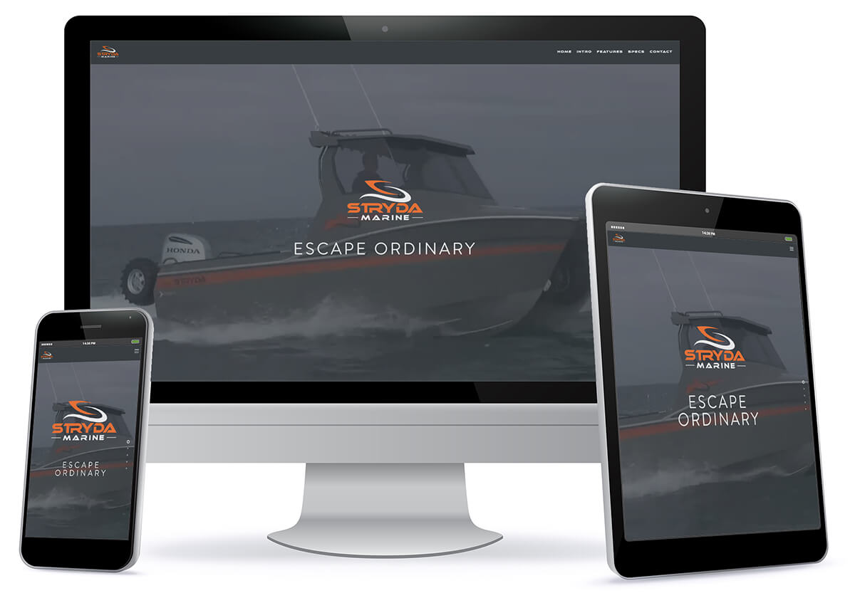 Stryda Marine | Web Design, Video & Animation | David McLean