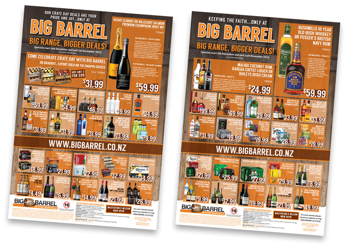 Big Barrel | Graphic Design | David McLean