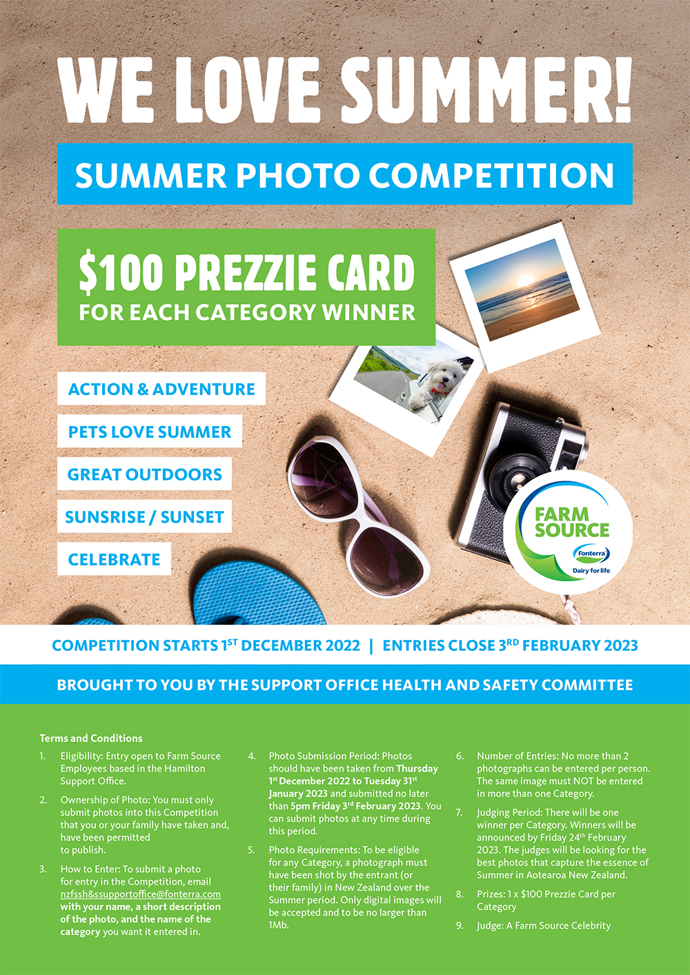 Summer Photo Competition | Fonterra Farm Source